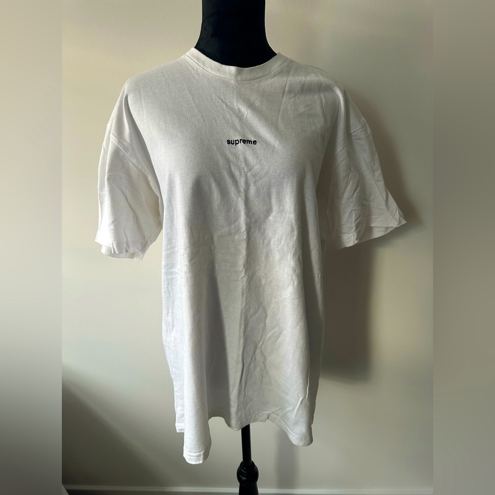 Supreme - F**k the world T-shirt size XL white